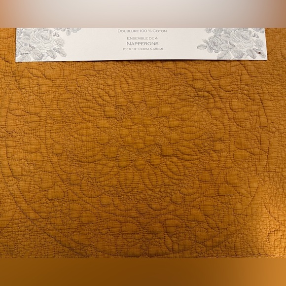 🍁 NEW Cotton placemats and napkins set for thanksgiving - Picture 10 of 15